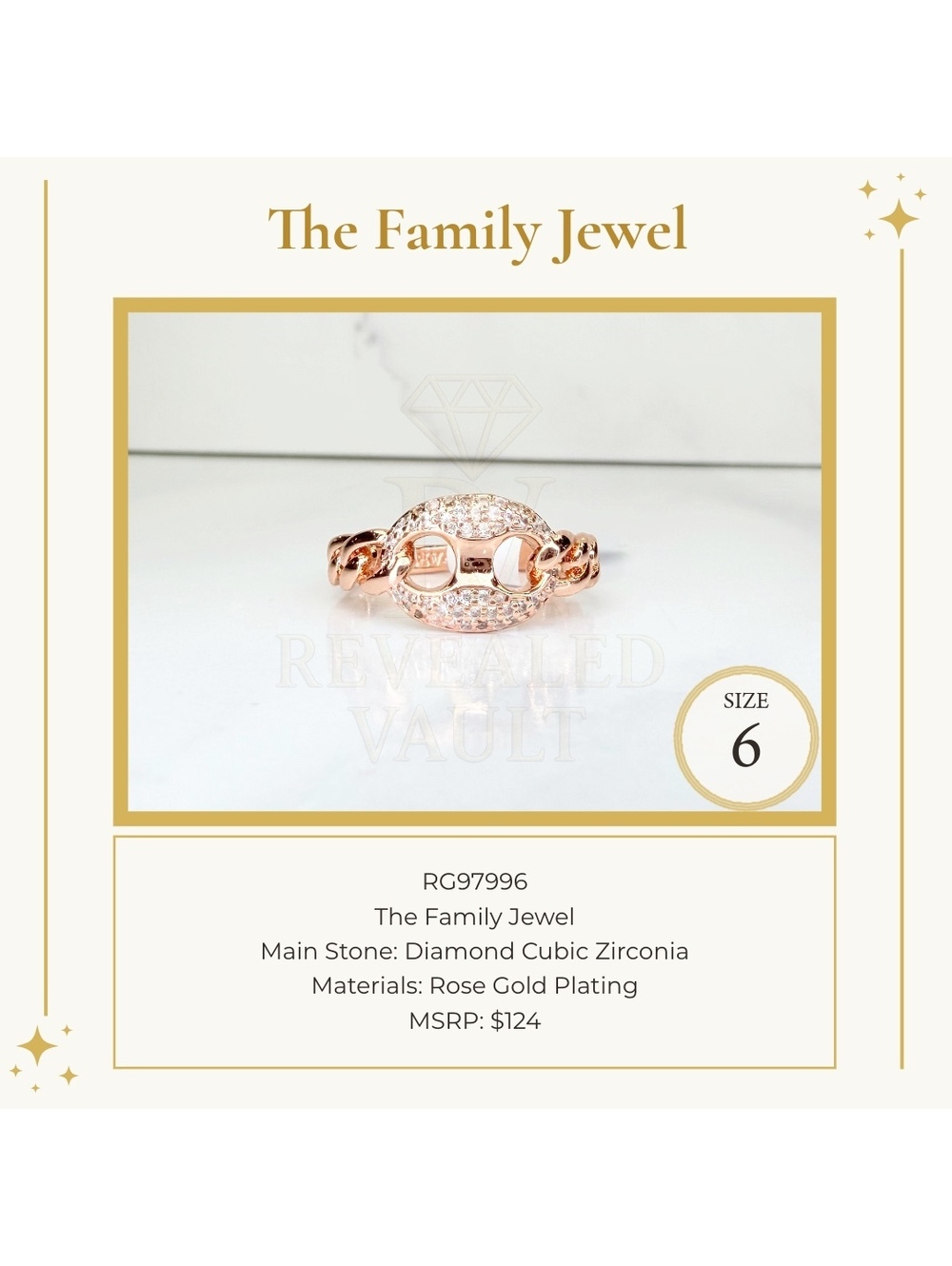 The Family Jewel - Size 6 - OG
